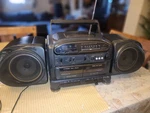 Fisher PH-D5500 Boombox Cd-tape PLAYER-RADIO-1991. Turns On Not Working.(desc. Fixed Price $50.00.