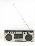 Crown Stereo Radio Recorder Model CSC-130 F Japan Tested Cassette Needs Belt. Fixed Price $208.18.