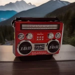 Supersonic SC-1097BT Portable 3 Band Radio With Bluetooth Flashlight M/fm.... Fixed Price $56.00.