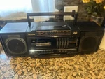 Vtg Jvc Cassette Tape Boombox Ghetto Blaster Radio Component System Stereo Video. Fixed Price $99.99.