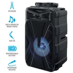 Karaoke Speaker Tailgate 10W Bluetooth Rechargeable Party Lights + Microphone. Fixed Price $39.52.