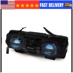 Emerson EPB-3001 Dual Subwoofer Bluetooth Boombox, Black. Fixed Price $223.99.