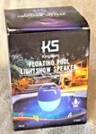 New Original Box - Floating Pool Bluetooth Light Show Speaker Kingsom CT602. Fixed Price $25.00.