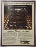1978 Marantz Superscope CRS-2200 Radio Magazine. Fixed Price $14.99.