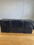Sony Cfd 460 Boombox Cd Dual Cassette Am/fm Graphic Eq Read!. Fixed Price $129.99.