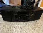 Jvc PC-V66 Portable Component System Boombox Radio Cassette Player Equalizer. Fixed Price $50.00.