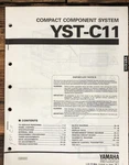 Yamaha YST-C11 Stereo System Service Manual *original*. Fixed Price $24.97.