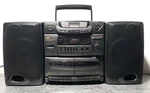 Aiwa CA-DW300 Portable Dual Cassette Cd Player Am/fm Radio Boombox. Fixed Price $79.00.
