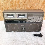 Sharp GF-888 Searcher-w Double Cassette Boombox Ghetto Blaster Vintage Japan Fm. Fixed Price $492.34.