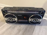 Magnavox 8050 Boombox Am/fm Radio Cassette Recorder(only Works). Fixed Price $65.00.