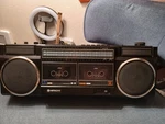 Vtg. Hitachi Stereo Cassette Boombox Am/fm/model TRK-W22H Rare!. Fixed Price $180.00.