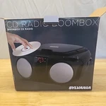 Sylvania SRCD243MBLACK Portable Radio. Fixed Price $29.99.
