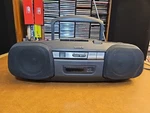 Sony Boombox Cd Radio Cassette Model CFD-6 Works Plays. Fixed Price $20.00.
