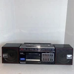 Vtg 1980'S Panasonic RX-FM49 Boombox Stereo Am/fm Cassette Player/recorder. Fixed Price $59.99.