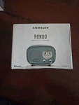 Crosley CR3039A-WH Rondo Bluetooth Speaker Retro Radio, New. Fixed Price $21.99.