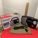 Weatherx Portable Noaa & Am / Fm Radio Model No. WR282B. Fixed Price $17.95.