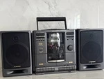 Sharp GX-CD610 Gy Cassette/tape Am/fm Player Radio Boombox Portable. Fixed Price $99.00.