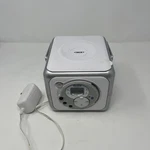 Jensen CD-555 Bluetooth Fm Radio Boombox White/silver X-bass Repeat Aux Input. Fixed Price $24.99.