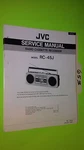 Jvc RC-45 Service Manual Original Repair Book Stereo Tape Boombox Radio Page. Fixed Price $19.98.