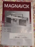 Magnavox Radio Cassette Recorder / Cd Player Az 8110 Manual. Fixed Price $10.00.