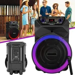 4500W Portable Bluetooth Party Speaker 18" Woofer Dj Loud Karaoke Wireless Mic. Fixed Price $239.99.