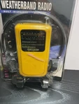 Vintage Yellow Digitech Sports Am/fm/tv Weatherband Radio Matching Headphones. Fixed Price $60.00.