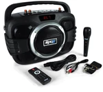 Pyle Compact Bluetooth Boombox Microphone & Speaker System PWMA245BT. Fixed Price $135.95.