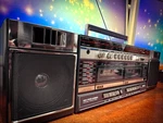 Crown Boombox Rare Vintage Stereo Cassette Recorder. Fixed Price $1999.00.