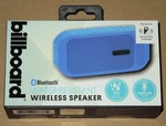 Billboard BB733 Water-resistant Bluetooth(r) Wireless Speaker (blue). Fixed Price $15.95.
