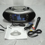 Naxa NDL-287 7" Portable Dvd Player Boombox With Digital Atsc Tv Tuner Am/fm Bt. Fixed Price $79.97.
