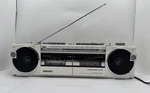 Vintage Sanyo M-W15F Boombox Stereo System Radio Cassette Player Recorder Rare. Fixed Price $129.00.