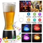2.5L Portable Beer Keg Bluetooth Speaker, Rgb Led Wireless For Bar & Party. Fixed Price $69.99.