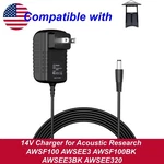 14V Charger For Acoustic Research AWSF100BK AWSEE3BK AWSEE320. Fixed Price $13.28.