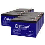 Mighty Max 12V 9AH Gel F2 Battery Compatible With Ion Blockrocker IPA76C - 8PACK. Fixed Price $179.99.