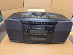 Vintage Sharp WQ-CH800 Blaster Boombox 5 Cd Changer Radio Rare Parts Only Is. Fixed Price $90.00.