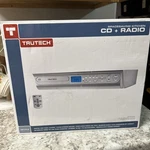 Trutech KCD3188 Under Cabinet Kitchen Radio Player W/ Remote Open Box New. Fixed Price $39.99.