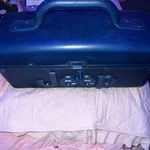 Jeep Blue Boombox Bass Boost Cassette Tape Deck Cd Player Am/fm Radio Microphone. Fixed Price $30.00.
