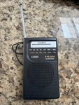 Coby CR-203-BLK Pocket Size Am/fm Radio, Black. Fixed Price $15.99.