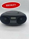 (broken) Insignia NS-B4111 Portable Cd Boombox. Fixed Price $10.89.