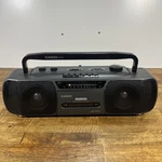 Vintage Casio CP-80 Boombox Portable Stereo Radio Cassette Recorder. Fixed Price $32.99.