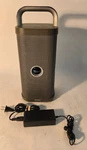Brookstone Big Party Bluetooth Speaker With Power Tested Holds Charge Loud. Fixed Price $184.99.