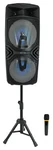 Technical Pro STAGE28 Dual 8" Rechargeable Led Bluetooth Speaker + Stand Mic. Fixed Price $79.95.