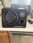 Sondpex Bluetooth Speaker System, Fm Radio & Digital Music Player With Cord. Fixed Price $62.99.