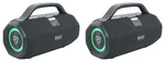 2) Rockville SONIC-50L Wireless Linking Portable Bluetooth Party Speakers+mic. Fixed Price $114.90.