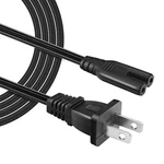 5FT Ac Power Cord Cable For Qfx PBX-61126BT Pa Speaker Wire Lead FIG-8. Fixed Price $9.93.