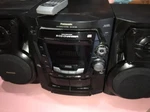 Panasonic SA-AK100 With Two Speakers And Remote. Fixed Price $484.40.