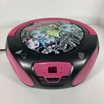 Monster High Pink Cd Boombox Portable Player Radio 56049-TRU 2014 Tested Works. Fixed Price $119.99.