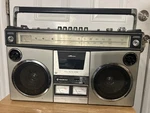 1978 Sanyo M9977 Cassette Vintage Boombox Recorder For Parts. Fixed Price $240.00.