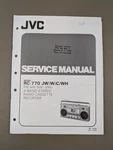 Jvc Model RC-770 Jw/w/c/wh Service Manual D-1888. Fixed Price $54.95.