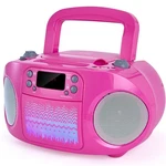 Hplay GC09 Kids Boombox, Cd Player, Bluetooth Connectivity For Pink. Fixed Price $84.15.